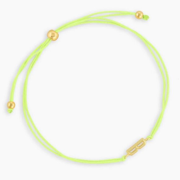 CLEARANCE Gorjana Alphabet Prism Bracelet Initial B - Picture 1 of 5